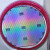 定制中芯CPU晶圆wafer光刻片集成电路芯片半导体硅片教学测试 六寸BA2+悬浮支架