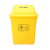 加厚摇盖垃圾桶医院黄色垃圾箱带盖废物收纳桶诊所垃圾筒 20L垃圾桶(默认发) 5色可选备注颜色