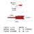 勾试焊接夹子大小号仪器仪表电源排线逻辑分析仪铜扁体钩夹 黑色