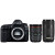 佳能（CANON） EOS 5D Mark IV全画幅专业数码单反摄影摄像照相机搭配套装组合5D4 含佳能24-70 f2.8II+70-300双镜头 套餐七