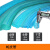 定制蛇皮管 网纹管 PVC塑料增强纤维软管内径8mm 6mm 10mm透明网 蓝色内径16厚25mm一米