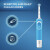 欧乐B（ORAL-B）Advanced高级蛀牙保护儿童电动牙刷小圆头套装保护带敏感刷去除牙菌斑 蓝色 2D清洁技术 Advanced Cavity