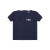ARMANI 阿玛尼奢侈品男装 夏季左胸鹰标LOGO男士短袖T恤打底衫2件套装 深蓝色 S
