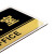 海斯迪克 HKC-605 亚克力粘贴标识牌 科室门牌提示标志牌20×10cm 小心地滑