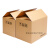 搬家纸箱打包箱快递物流包装大箱子整理收纳箱加厚加硬工业品 zx无扣手 40*30*30cm 特硬3个装