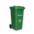 急先锋户外垃圾桶 两轮移动塑料垃圾桶100L 蓝色 HDPE材质 黄色 240L(挂车款)