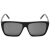 圣罗兰Saint Laurent eyewear 太阳镜男 亚洲版新潮街头风墨镜 SL 156/F-001 黑色镜框灰色镜片 57mm