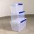 特大超大容量塑料保鲜盒耐热酒店食堂密封加高冰柜收纳箱 8816  ：  22×16×8