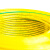 五彩 江南电缆 (JIANGNAN CABLE) 家装用铜芯单芯多股软电线 BVR 6平方,黄绿色 100米