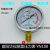 YN-100抗震压力表径向耐震油压液压水压螺纹M20*1.5富阳华仪仪表 1.6MPA