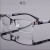 定制适用于电焊眼镜焊工眼镜男防蓝光半框平光镜 防蓝光炫酷黑色高清无度数