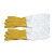 鸣固 防蜂手套 防蛰手套养蜂专用羊皮手套 长网黄羊皮手套XL MG-SB-1789