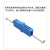 千天 Qantop 电信级LC耦合器 工程光纤法兰盘适配器 LC-LC单工光纤跳线延长器 1个