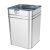 环群（HQPC）户外垃圾桶内胆 果皮箱内桶加厚不锈钢铁皮方形收纳桶 31*31*43.5cm