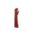 代尔塔 201601 PVC防化手套60CM10码红色1副装