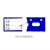 磁性标签牌 货位仓位卡仓库仓储标示牌磁性材料卡货架库位JYH 6x8强磁(蓝/白/红)颜色留言