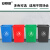 安赛瑞 塑料长方形垃圾桶  商用分类环卫垃圾桶 40L 灰色 无盖 7F00329