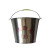 邮宁 YN-0444 消防桶烤漆沙桶 常规不锈钢半圆桶 1个