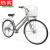 晳彩日本不锈钢无链条自行车轴传动自行车内变速27寸  内3速  27英寸 二手低配二手轴传动