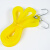 海斯迪克 牛筋行李绳 橡皮筋弹力松紧带捆绑绳 黄色2米/条(5条) HKT-27