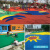月桐（yuetong）YT-KLJS 室外地胶橡胶跑道地板幼儿园篮球场地坪地面材料 塑胶跑道颗粒+胶  铁红