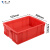 添亦 塑料周转箱工具零件盒储物收纳整理箱 红色465-160系列外尺寸525*380*170mm 