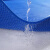 科尔尚 厚4.5mm蓝色塑料PVC镂空防滑地垫 1.8m宽X1m长