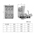 HR6-63A 100A 160A 250A400A630A熔断器式隔离开关 刀熔开关紫铜 16A 合金