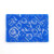 赫思迪格 防偷拍贴纸 不干胶标签安全标识 手机摄像头贴纸 30x20mm蓝色（40贴） HGJ-1478