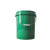圆桶塑料桶带盖密封提水桶包装桶涂料桶油漆桶洗衣桶20KG20升 20升标厚绿色无盖2个