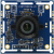 大板面尺寸CMOS摄像头USB3.0模组AR0521无畸变免驱动工业机器视觉 KS5A2361大板面USB2.0+铁壳