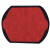 卓达（trodat）6/46019 回墨章专用印台 红色圆形印台19mm