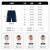 安德玛（UNDERARMOUR）男子运动套装组合篮球背心套装速干短裤宽松跑步训练健身篮球服 23500201-408 学院蓝短裤 M
