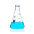 垒固 高硼硅加厚三角烧瓶 耐高温玻璃锥形瓶 250ml