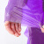 鑫世腾  一次性雨衣连体便携雨披简易雨衣服 85g加长加厚-紫 