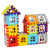枫辰大尺寸仿真造型房子积木拼装玩具幼儿园早教玩具方块积木 100片袋装+送图纸