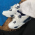 HKTW春夏季新款气垫女生运动鞋ins球鞋透气学生休闲厚底跑步鞋男女款 玛雅色 37