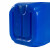 富都华创 方形塑料桶10L蓝色化工堆码桶密封桶废液酒精消毒水包装桶 FDHC-DMT-04