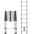 BGA-23 多功能铝合金 竹节直梯 加厚升降折叠梯子  伸缩梯 单面直梯5米