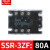 德力西三相电机正反转固态继电器SSR-3ZF 10/15/20/25/40/60/80A SSR-3ZF 80A