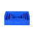长方形塑料盒零件盒物料周转箱螺丝物流箱配件收纳箱药品盘选盖子 9号蓝【195*146*65】