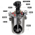 搅拌气动压力桶不锈钢桶点胶机压力点胶储料桶1升-100L支持订做 气动搅拌压力桶80L