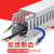 稳斯坦 PVC线槽 配电箱走线槽 明装机柜齿形线槽理线器 50*100（1米/根）WJL103