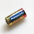 CR123A电池CR17345锂电池3V相机强光电筒GPS定位不能充电 黑色 CR123A电池款式3