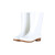 劳保佳 雨鞋 高筒雨靴 厂专用加棉防滑防水鞋 白色卫生工作胶鞋水靴 高筒白色+棉套 36码