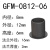 易格斯GFM-0810120910-05679工程塑料法兰轴承套自润滑衬套耐磨套 GFM-0812-06