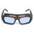 眼镜定制眼镜变光电焊变色焊工专用烧焊护目镜防强光电弧护眼自动 新款一体眼镜+绑带镜盒+10保护片