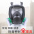 防毒面具防护面罩全面覃过滤防酸性气体喷漆专用化工防尘面具 6800面具+KN95粉色过滤棉（仅防尘）