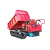 农用自卸运输车设备小型山地果园履带爬山虎不锈钢拉料车器 3吨履带运输车