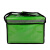 安达通 铝箔保温箱 绿色加厚牛津布防水外卖送餐保温箱子 32升底板+支架+隔板